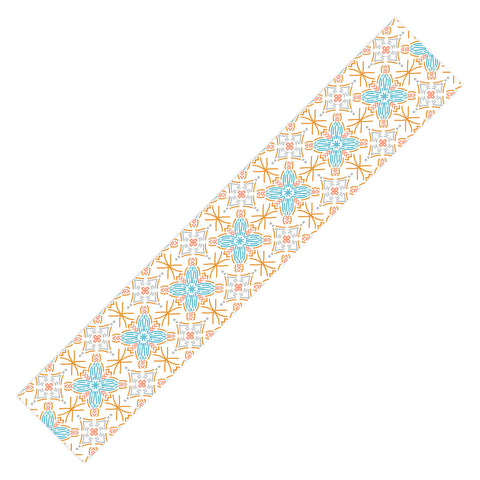 Marta Barragan Camarasa Mosaic boho desert colors D Table Runner