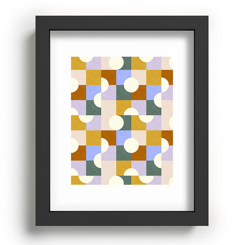 Marta Barragan Camarasa Mosaic geometric forms DP Recessed Framing Rectangle