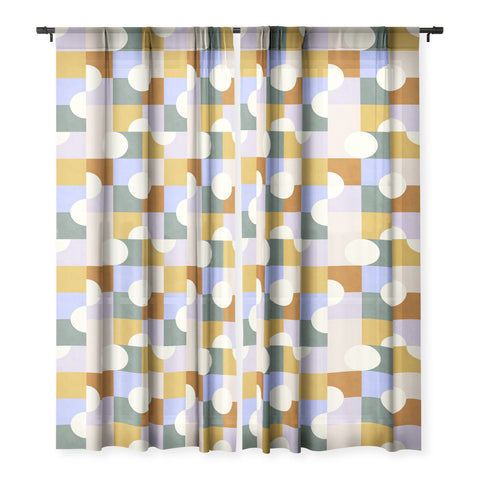 Marta Barragan Camarasa Mosaic geometric forms DP Sheer Non Repeat