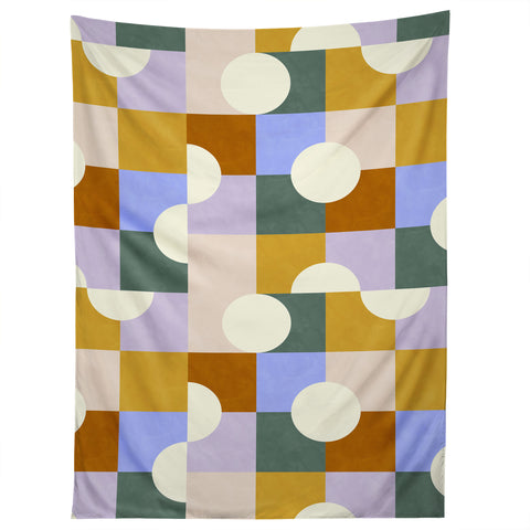 Marta Barragan Camarasa Mosaic geometric forms DP Tapestry