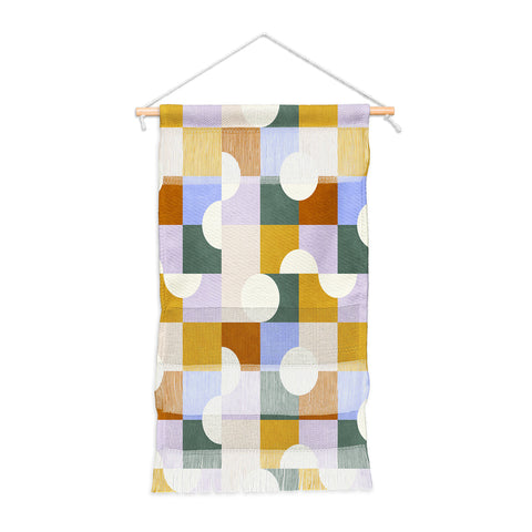 Marta Barragan Camarasa Mosaic geometric forms DP Wall Hanging Portrait