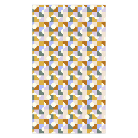 Marta Barragan Camarasa Mosaic geometric forms DP Tablecloth
