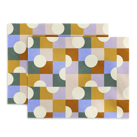Marta Barragan Camarasa Mosaic geometric forms DP Placemat