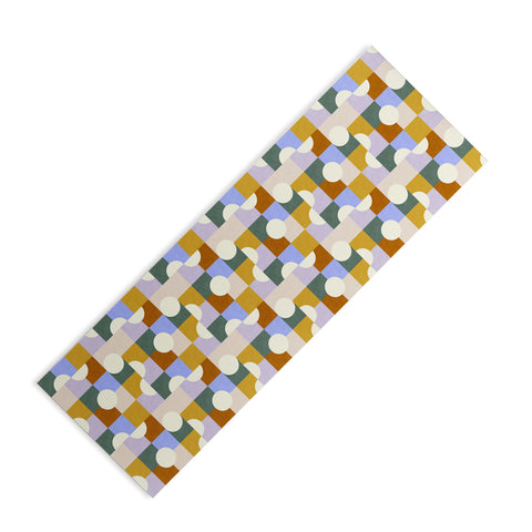 Marta Barragan Camarasa Mosaic geometric forms DP Yoga Mat