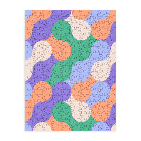 Marta Barragan Camarasa Mosaic retro colorful MD Puzzle