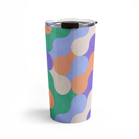 Marta Barragan Camarasa Mosaic retro colorful MD Travel Mug