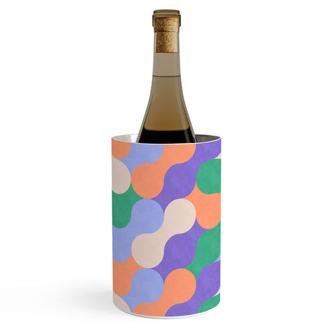 Marta Barragan Camarasa Mosaic retro colorful MD Wine Chiller