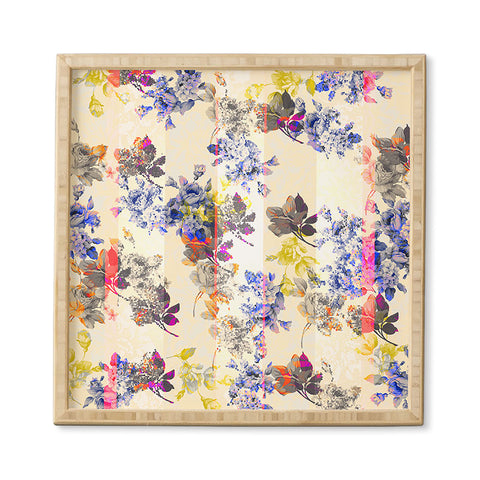 Marta Barragan Camarasa mosaic stripes Framed Wall Art