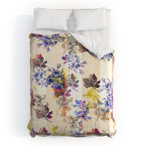 Marta Barragan Camarasa mosaic stripes Comforter