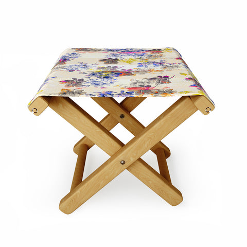 Marta Barragan Camarasa mosaic stripes Folding Stool