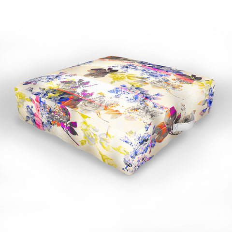 Marta Barragan Camarasa mosaic stripes Outdoor Floor Cushion