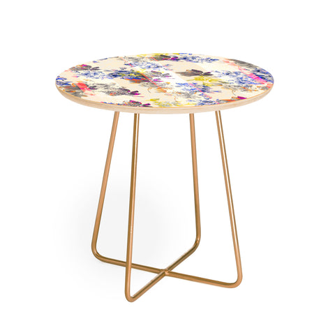 Marta Barragan Camarasa mosaic stripes Round Side Table