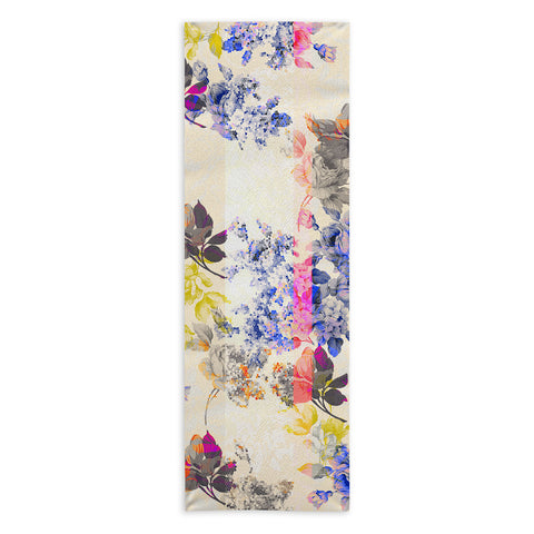 Marta Barragan Camarasa mosaic stripes Yoga Towel