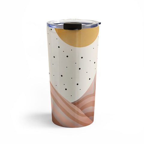 Marta Barragan Camarasa Mountainous sunrise Travel Mug