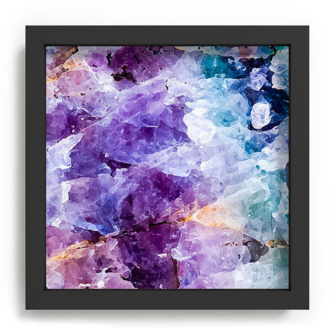 Marta Barragan Camarasa Multicolor quartz texture Recessed Framing Square