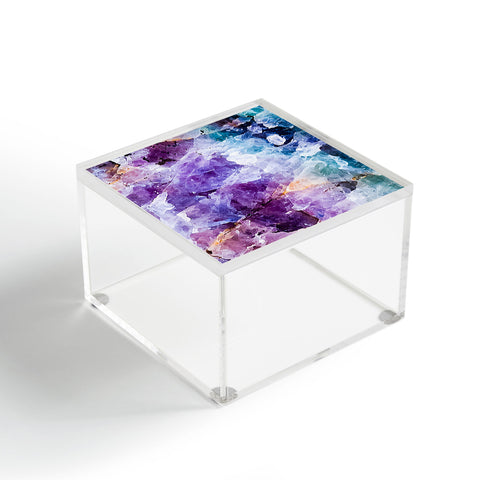 Marta Barragan Camarasa Multicolor quartz texture Acrylic Box