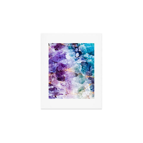 Marta Barragan Camarasa Multicolor quartz texture Art Print