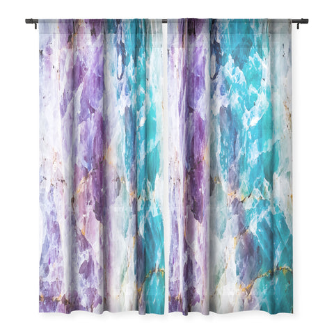 Marta Barragan Camarasa Multicolor quartz texture Sheer Non Repeat