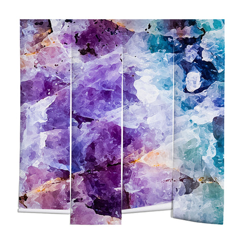 Marta Barragan Camarasa Multicolor quartz texture Wall Mural