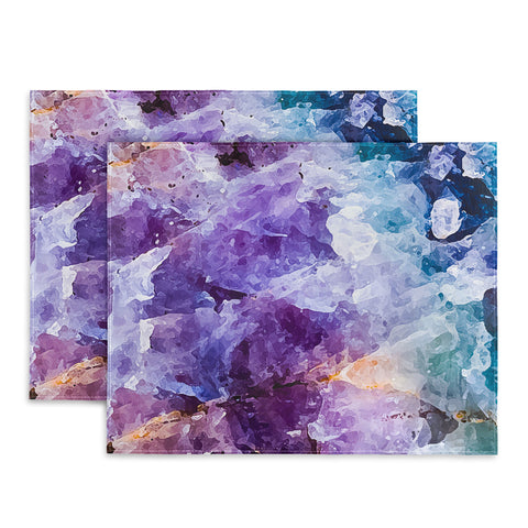 Marta Barragan Camarasa Multicolor quartz texture Placemat