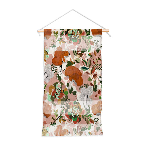 Marta Barragan Camarasa Mushrooms flowery meadow Wall Hanging Portrait