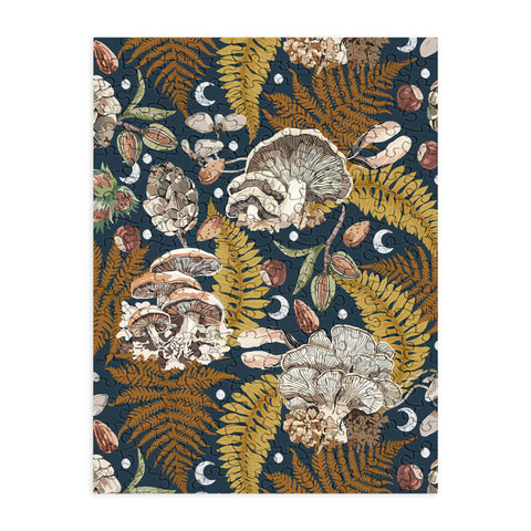 Marta Barragan Camarasa Mushrooms in the lunar night Puzzle