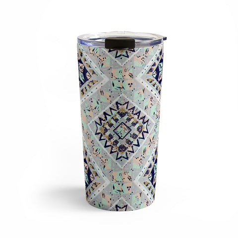 Marta Barragan Camarasa Mystic Tribal colorful Travel Mug