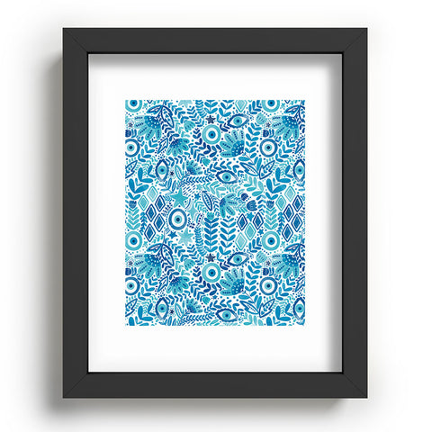 Marta Barragan Camarasa Mystical Leafy Oasis Recessed Framing Rectangle