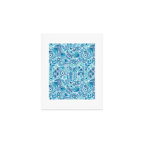 Marta Barragan Camarasa Mystical Leafy Oasis Art Print