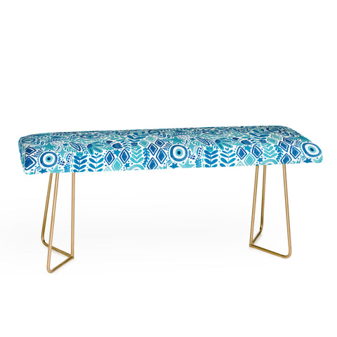 Marta Barragan Camarasa Mystical Leafy Oasis Bench