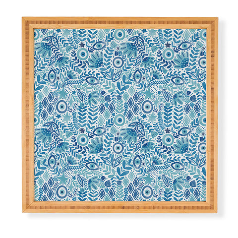 Marta Barragan Camarasa Mystical Leafy Oasis Framed Wall Art