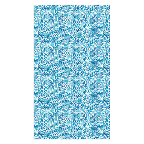 Marta Barragan Camarasa Mystical Leafy Oasis Tablecloth