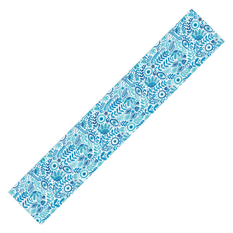 Marta Barragan Camarasa Mystical Leafy Oasis Table Runner