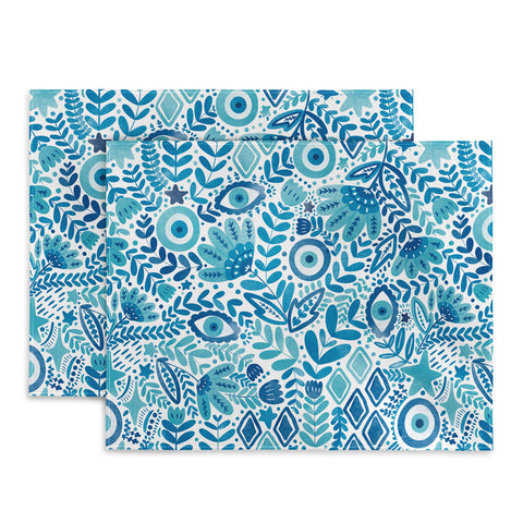 Marta Barragan Camarasa Mystical Leafy Oasis Placemat