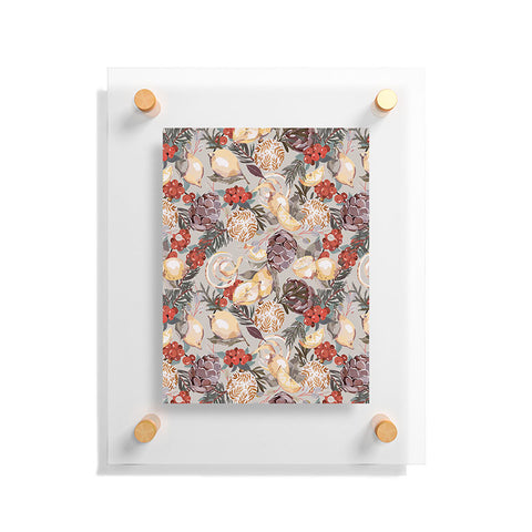 Marta Barragan Camarasa Natural Christmas decor LC3 Floating Acrylic Print