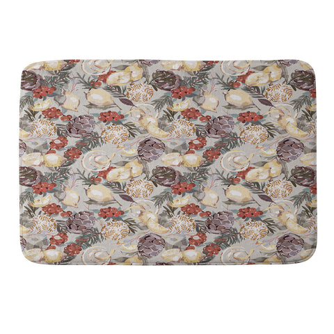 Marta Barragan Camarasa Natural Christmas decor LC3 Memory Foam Bath Mat