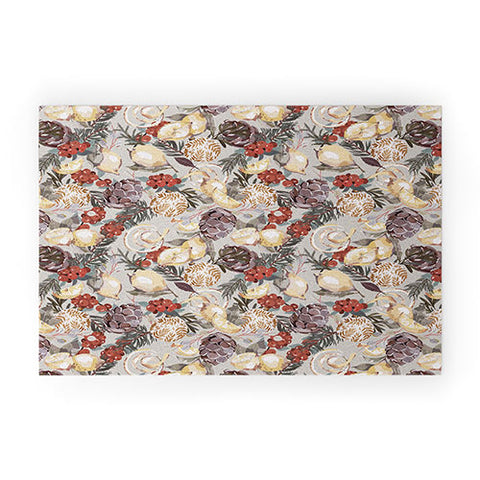 Marta Barragan Camarasa Natural Christmas decor LC3 Welcome Mat