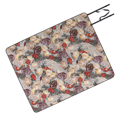 Marta Barragan Camarasa Natural Christmas decor LC3 Picnic Blanket