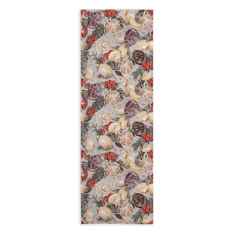 Marta Barragan Camarasa Natural Christmas decor LC3 Yoga Towel