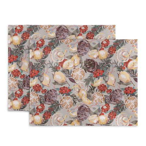 Marta Barragan Camarasa Natural Christmas decor LC3 Placemat