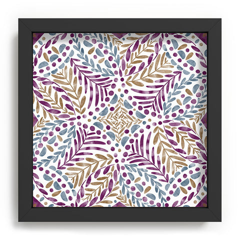 Marta Barragan Camarasa Natural Foliage Fusion Recessed Framing Square