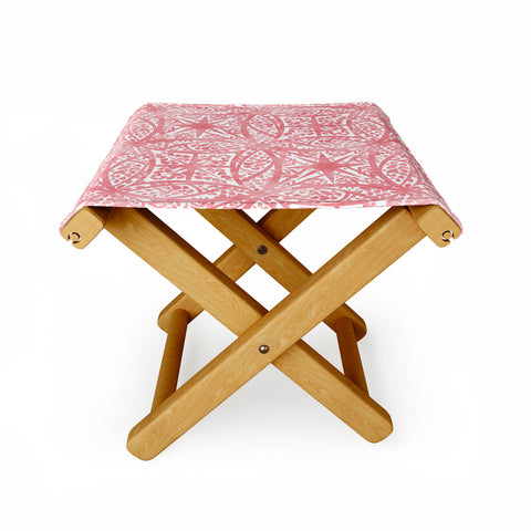 Marta Barragan Camarasa Nature fantasy tiles PB Folding Stool