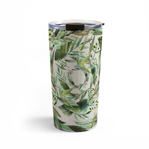 Marta Barragan Camarasa Nature in circles Travel Mug