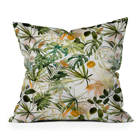 Marta Barragan Camarasa Nice jungle Outdoor Throw Pillow