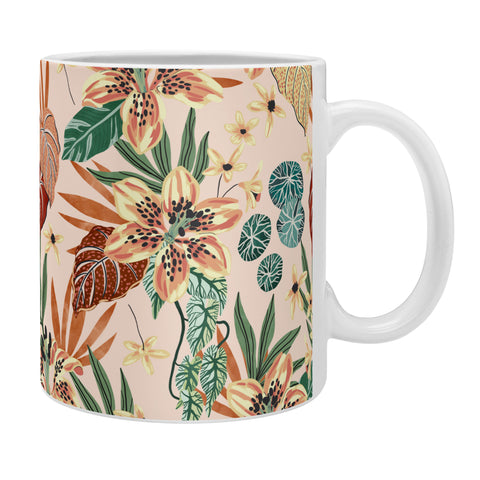 Marta Barragan Camarasa Nice tropical floral jungle 2 Coffee Mug