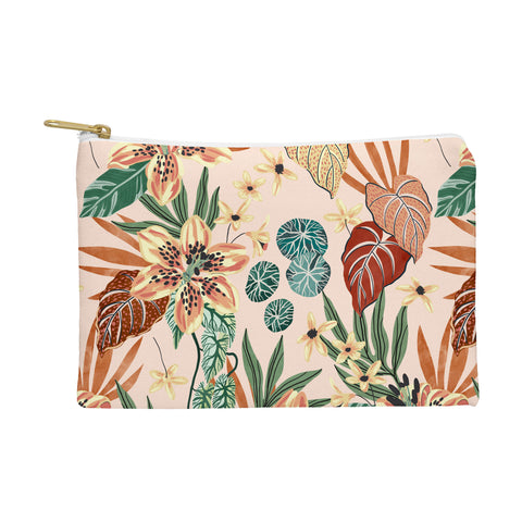 Marta Barragan Camarasa Nice tropical floral jungle 2 Pouch
