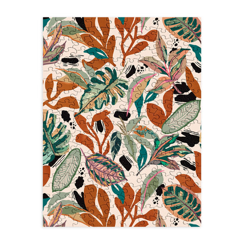 Marta Barragan Camarasa Nice tropical floral jungle 2 Puzzle