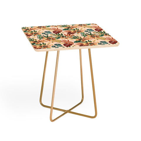 Marta Barragan Camarasa Nice tropical floral jungle 2 Side Table