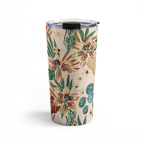 Marta Barragan Camarasa Nice tropical floral jungle 2 Travel Mug