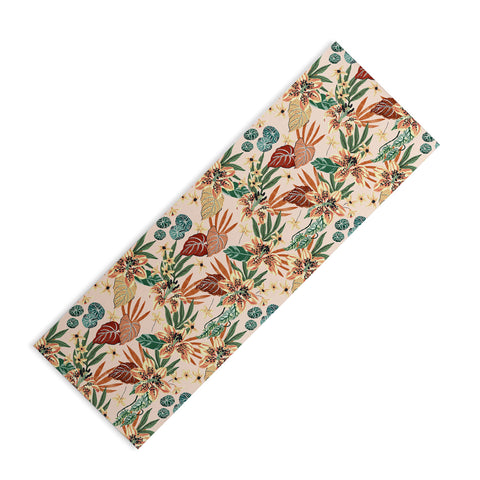 Marta Barragan Camarasa Nice tropical floral jungle 2 Yoga Mat
